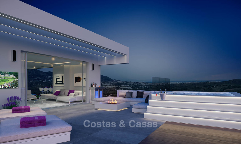 Nieuwe moderne luxe appartementen met zeezicht te koop in een boutique golfresort - La Cala, Mijas, Costa del Sol 7140