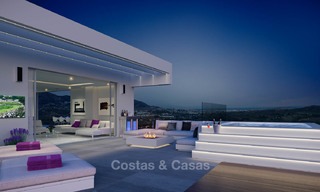 Nieuwe moderne luxe appartementen met zeezicht te koop in een boutique golfresort - La Cala, Mijas, Costa del Sol 7140 