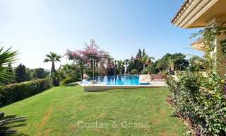 Prachtige rustieke luxe villa met adembenemend uitzicht op zee en de bergen - Golf Valley, Nueva Andalucia, Marbella 7234 