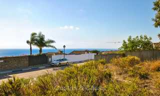 Moderne nieuwbouw luxe villa met panoramisch zeezicht te koop, nabij strand, Manilva, Costa del Sol 7310 