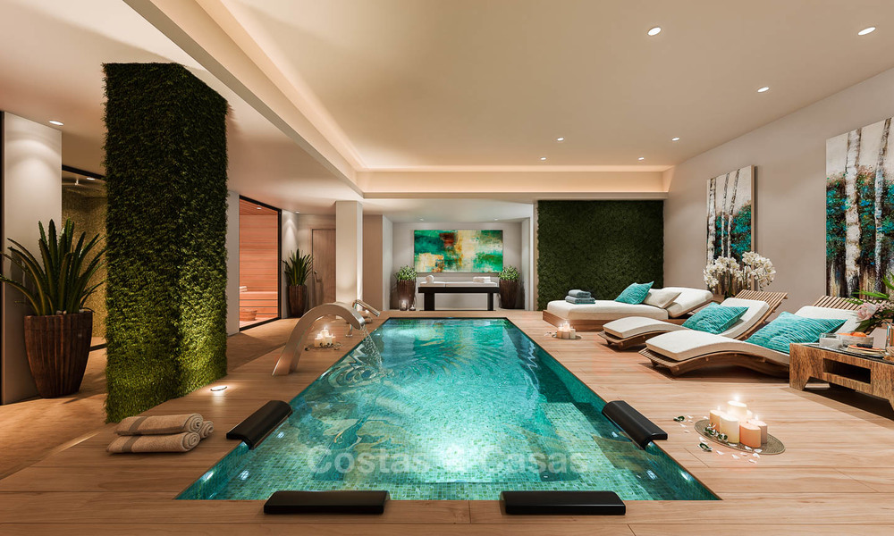 Eco-vriendelijke luxe villa's te koop met adembenemend uitzicht op vallei en zee, Benahavis - Marbella 7494