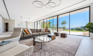 Nieuwe eigentijdse luxe villa's met zeezicht te koop, in een exclusieve urbanisatie in Benahavis - Marbella 37236 