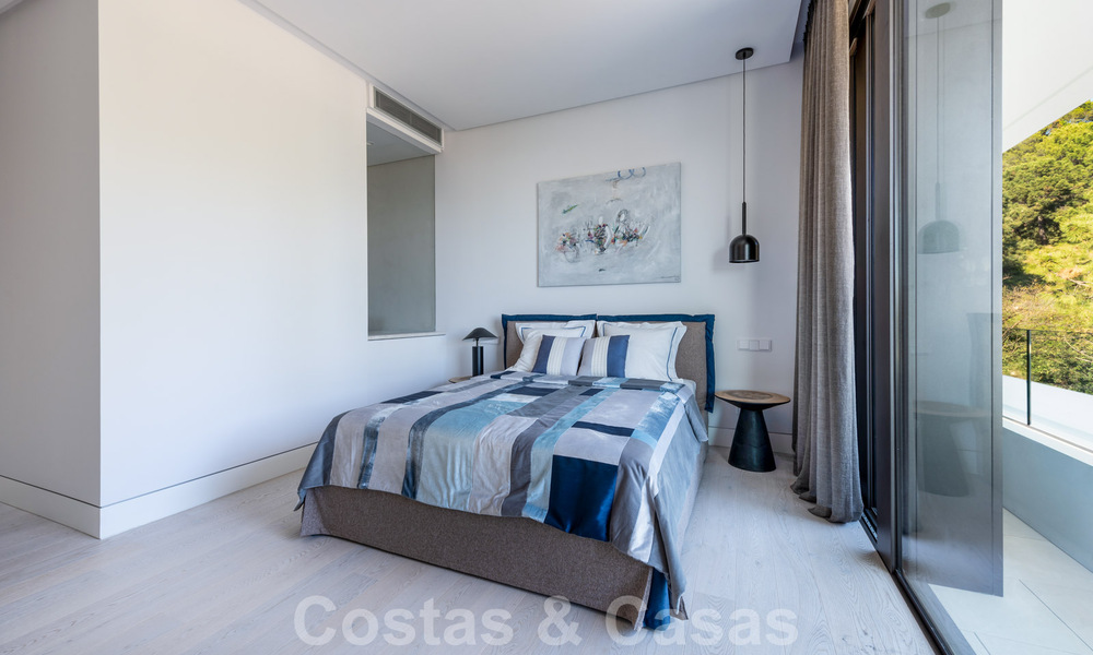 Nieuwe eigentijdse luxe villa's met zeezicht te koop, in een exclusieve urbanisatie in Benahavis - Marbella 37252