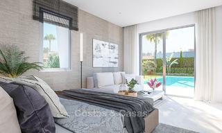 Ideaal gelegen en aantrekkelijk geprijsde moderne luxe villa's te koop, Estepona - Marbella 7889 