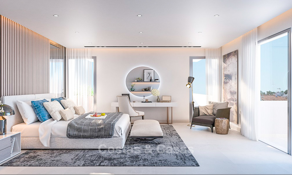 Ideaal gelegen en aantrekkelijk geprijsde moderne luxe villa's te koop, Estepona - Marbella 7892