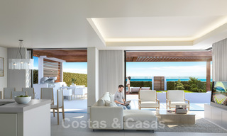 Luxueuze eerste lijn strandvilla's te koop in een nieuw, exclusief complex, New Golden Mile, Marbella - Estepona 40486 