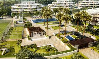 Luxueuze nieuwe eerstelijn strandappartementen te koop in een exclusief complex, New Golden Mile, Marbella - Estepona 40497 
