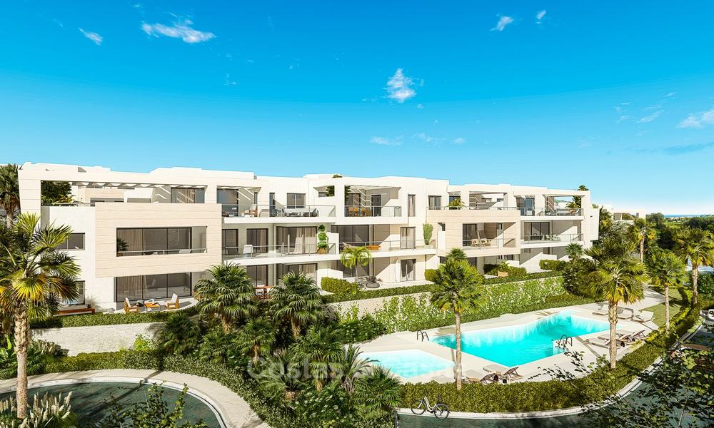 Prachtige moderne front-line golf appartementen te koop in een nieuw, exclusief complex, Casares, Costa del Sol 8027