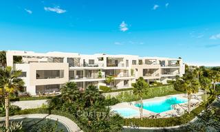 Prachtige moderne front-line golf appartementen te koop in een nieuw, exclusief complex, Casares, Costa del Sol 8027 