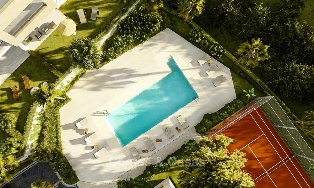 Prachtige moderne front-line golf appartementen te koop in een nieuw, exclusief complex, Casares, Costa del Sol 8040