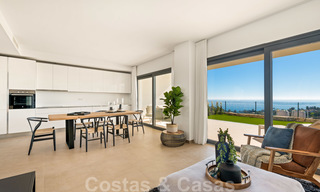 Stijlvolle moderne appartementen met adembenemend uitzicht op zee te koop, Manilva, Costa del Sol 23753 