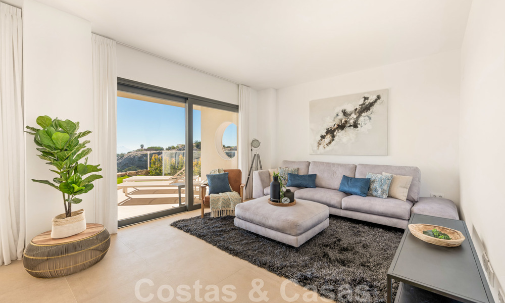 Stijlvolle moderne appartementen met adembenemend uitzicht op zee te koop, Manilva, Costa del Sol 23758