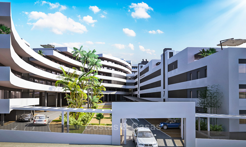 Nieuwe, aantrekkelijk geprijsde, moderne appartementen te koop, op loopafstand van het strand en voorzieningen, Estepona 8171