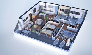 Nieuwe, aantrekkelijk geprijsde, moderne appartementen te koop, op loopafstand van het strand en voorzieningen, Estepona 8177 