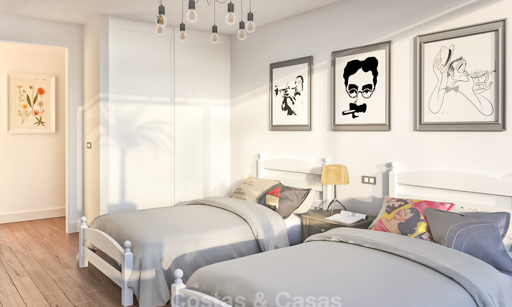 Nieuwe, aantrekkelijk geprijsde, moderne appartementen te koop, op loopafstand van het strand en voorzieningen, Estepona 8182