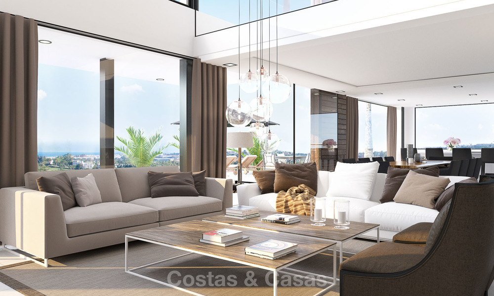 Instapklare nieuwe eigentijdse luxe villa te koop, Nueva Andalucia, Marbella 8184