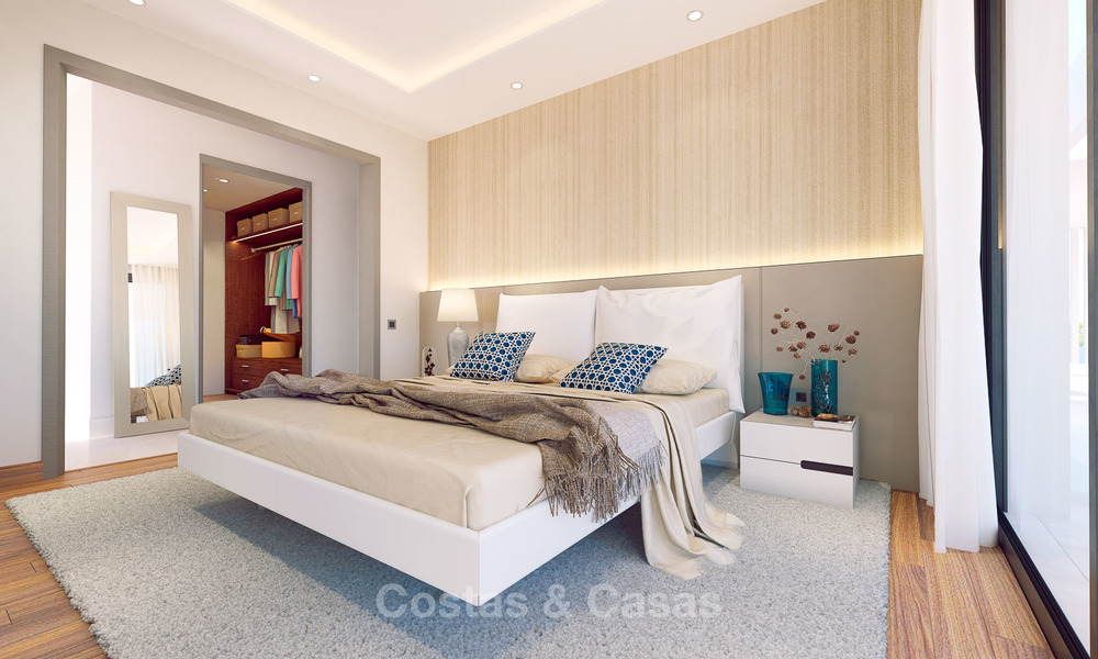 Instapklare nieuwe eigentijdse luxe villa te koop, Nueva Andalucia, Marbella 8201