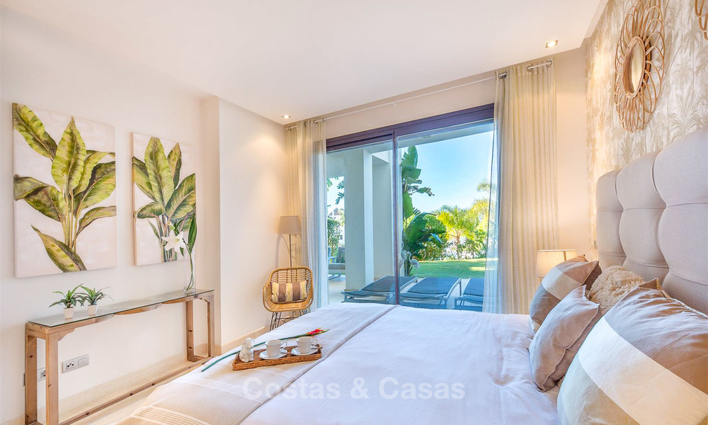 Prachtig luxe tuinappartement in een begeerd wooncomplex te koop, klaar om in te trekken - Benahavis, Marbella 8326