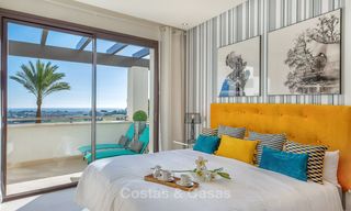 Mooi en ruim luxe appartement met zeezicht te koop in een begeerde urbanisatie, klaar om in te trekken - Benahavis, Marbella 8283 
