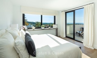 Heerlijke gerenoveerde luxe villa met zeezicht te koop, in Nueva Andalucía´s Golf Valley, Marbella 8228 