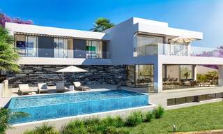 Indrukwekkende eigentijdse luxe villa met panoramisch zeezicht te koop, in een golfcomplex, instapklaar - Benahavis, Marbella 8472 