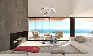 Indrukwekkende moderne designer villa met prachtig zeezicht te koop, in een golfcomplex - Benahavis, Marbella 8484 