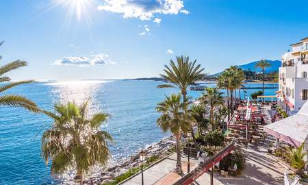 Buitenkans! Ruim luxe appartement te koop, eerstelijn in de jachthaven van Puerto Banus - Marbella 8498