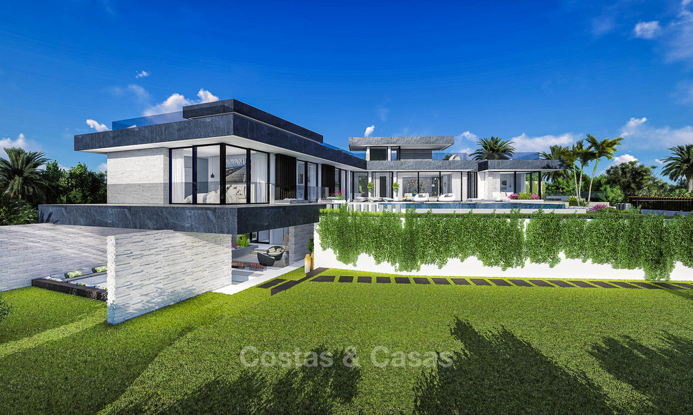 Majestueuze innovatieve designer villa met spectaculair zeezicht te koop - Benahavis, Marbella 8504