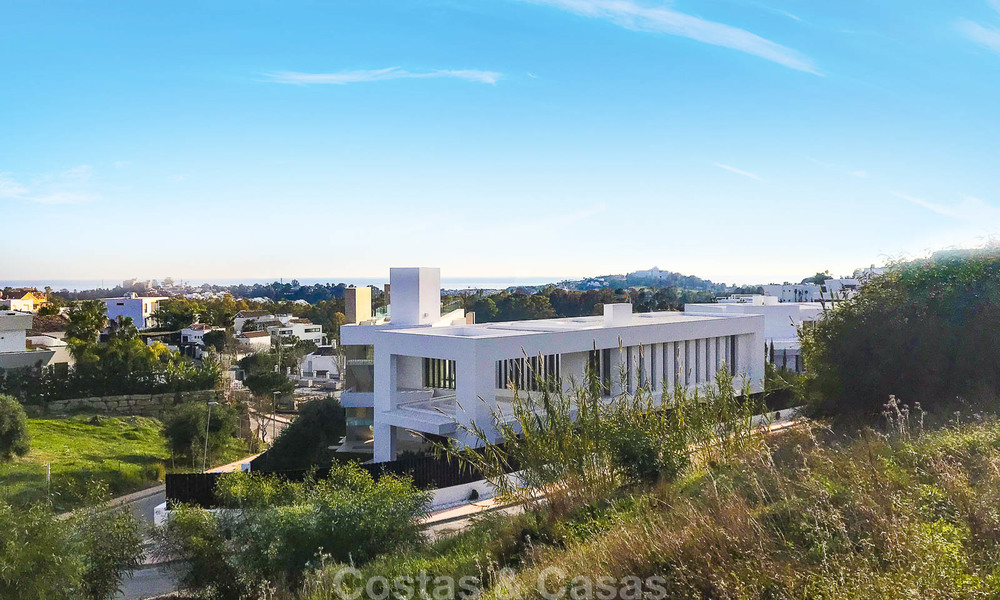 Majestueuze innovatieve designer villa met spectaculair zeezicht te koop - Benahavis, Marbella 8511