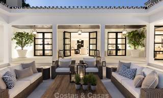Spectaculaire, volledig gerenoveerde luxe villa met zeezicht te koop, eerstelijn golf - Nueva Andalucía, Marbella 8658 