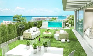 Prachtige nieuwbouw luxe-appartementen te koop, op wandelafstand strand met prachtig zeezicht - Benalmadena, Costa del Sol 9209 