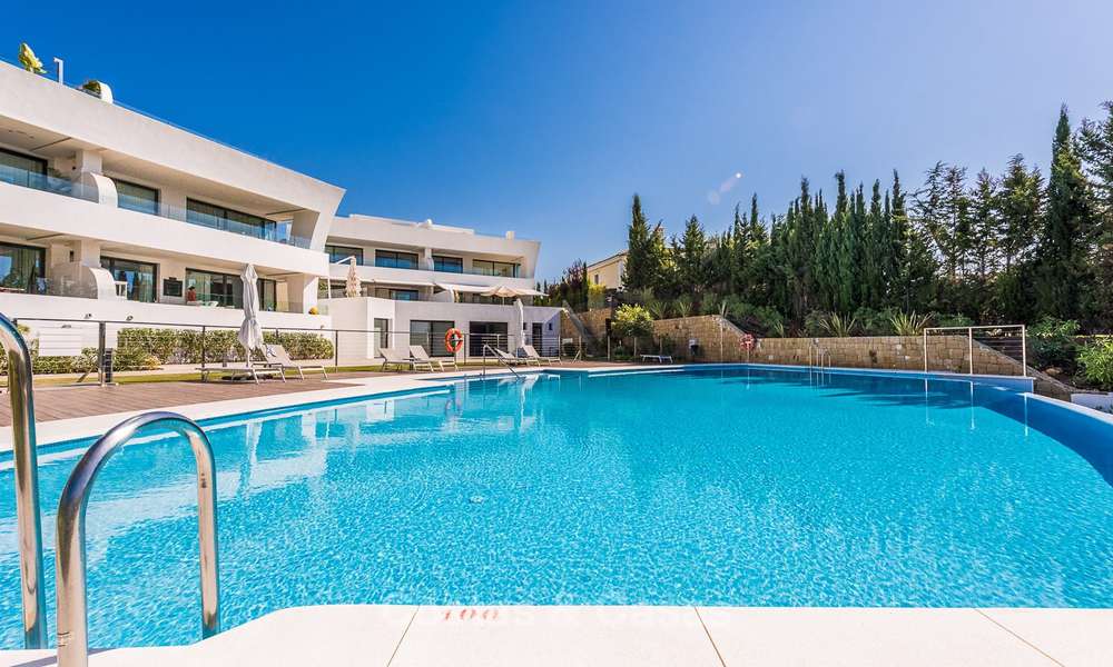 Verfijnd en modern luxe appartement te koop in een prestigieus wooncomplex in Sierra Blanca, Golden Mile, Marbella 8787