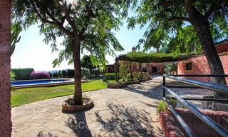 Goed gelegen en aantrekkelijk geprijsde villa - finca met zeezicht te koop, Estepona, Costa del Sol 8699 