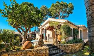 Gezellige en luxe traditionele villa met zeezicht te koop, met separaat gastenverblijf, instapklaar - Elviria, Marbella 8812 