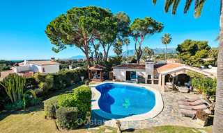 Gezellige en luxe traditionele villa met zeezicht te koop, met separaat gastenverblijf, instapklaar - Elviria, Marbella 8864 