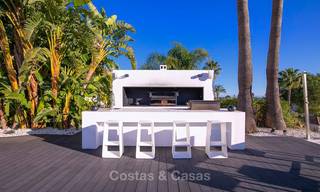 Oogstrelende luxe moderne designer villa met zeezicht te koop in de exclusieve wijk Sierra Blanca - Golden Mile, Marbella 8912 