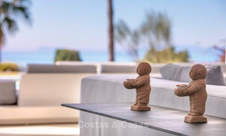 Oogstrelende luxe moderne designer villa met zeezicht te koop in de exclusieve wijk Sierra Blanca - Golden Mile, Marbella 8921 