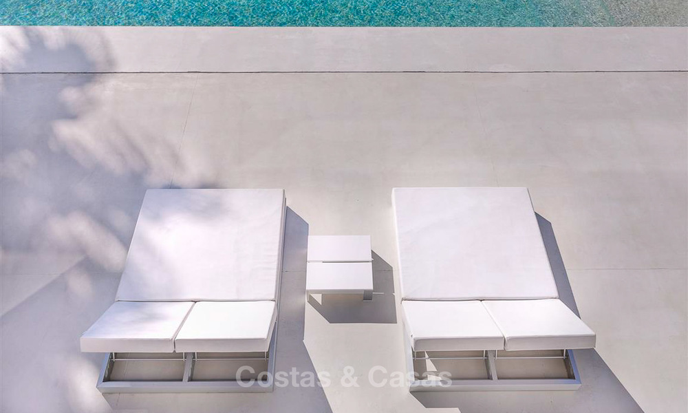 Oogstrelende luxe moderne designer villa met zeezicht te koop in de exclusieve wijk Sierra Blanca - Golden Mile, Marbella 8937