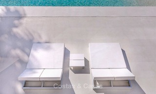 Oogstrelende luxe moderne designer villa met zeezicht te koop in de exclusieve wijk Sierra Blanca - Golden Mile, Marbella 8937 