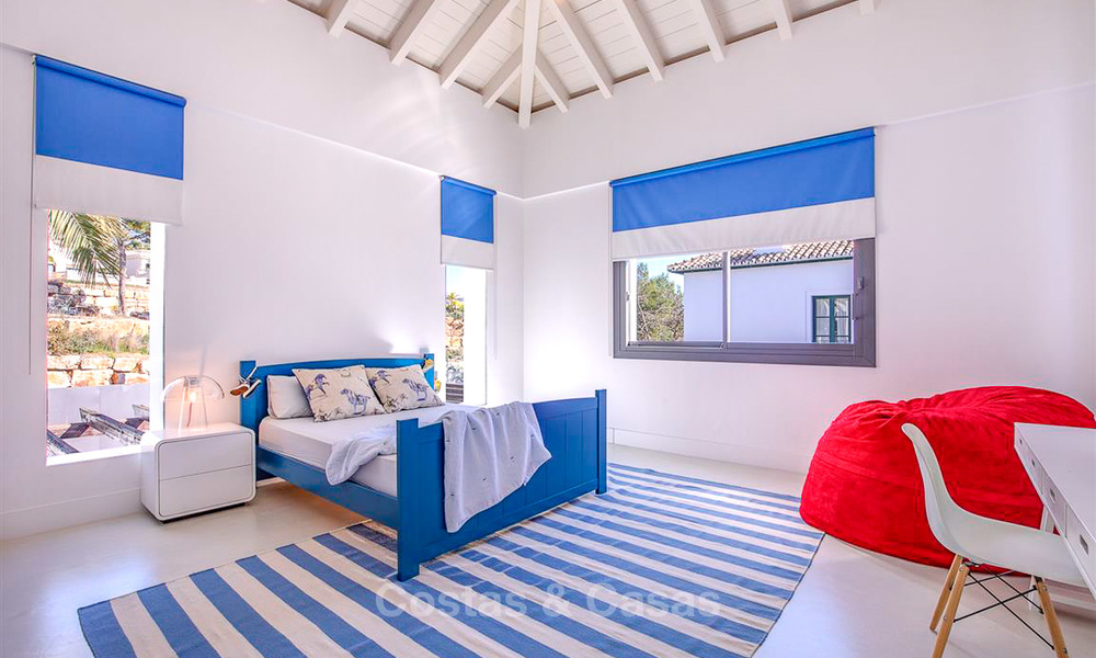 Oogstrelende luxe moderne designer villa met zeezicht te koop in de exclusieve wijk Sierra Blanca - Golden Mile, Marbella 8940