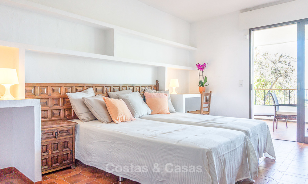 Uniek aanbod! Prachtig landgoed van 5 villa's op een groot perceel te koop, met zeezicht - Mijas, Costa del Sol 9013