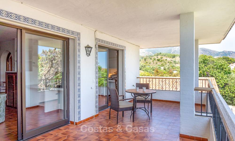 Uniek aanbod! Prachtig landgoed van 5 villa's op een groot perceel te koop, met zeezicht - Mijas, Costa del Sol 9015