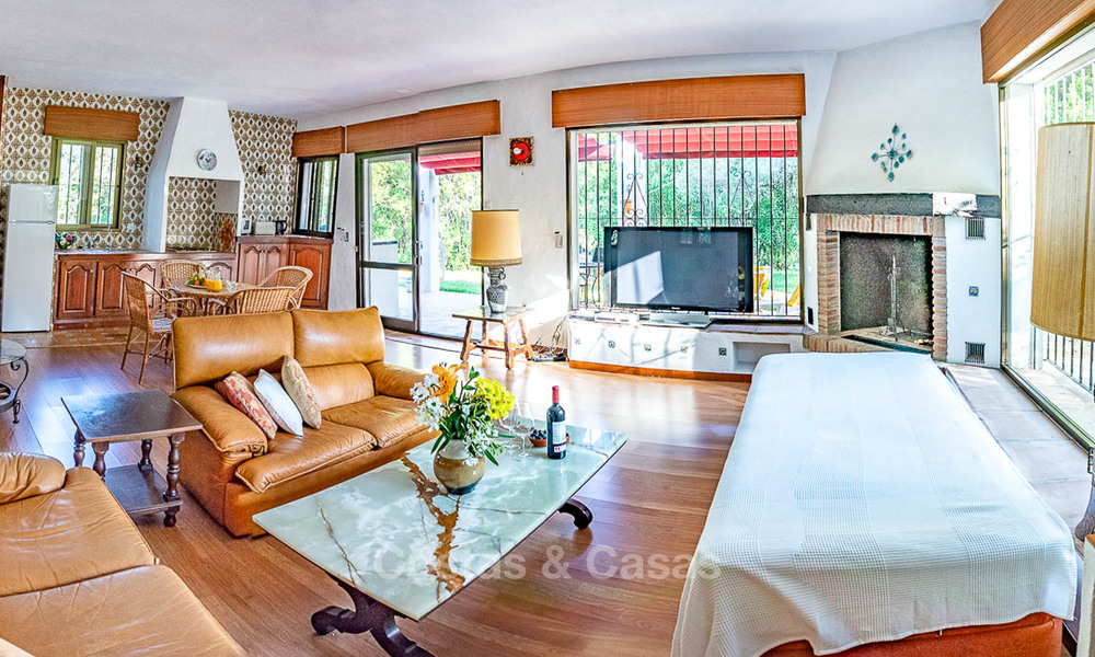 Uniek aanbod! Prachtig landgoed van 5 villa's op een groot perceel te koop, met zeezicht - Mijas, Costa del Sol 9034