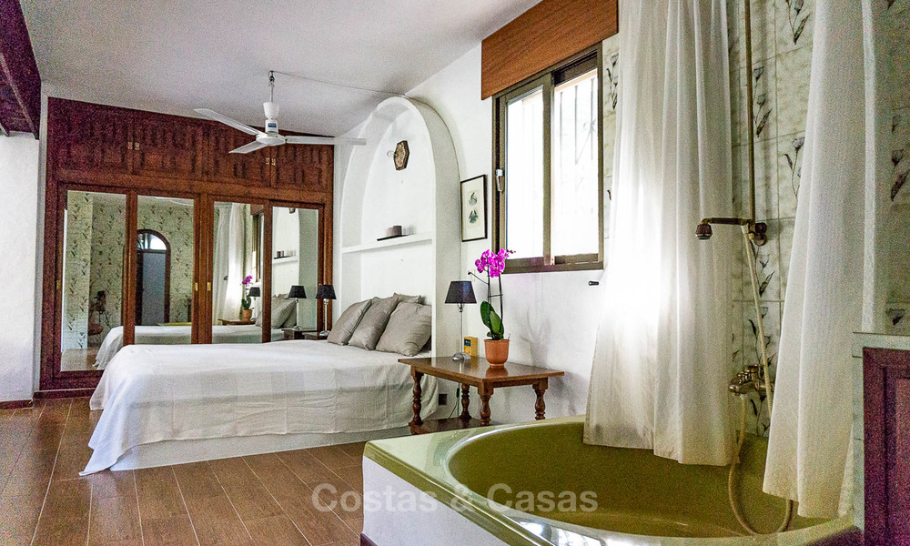 Uniek aanbod! Prachtig landgoed van 5 villa's op een groot perceel te koop, met zeezicht - Mijas, Costa del Sol 9035