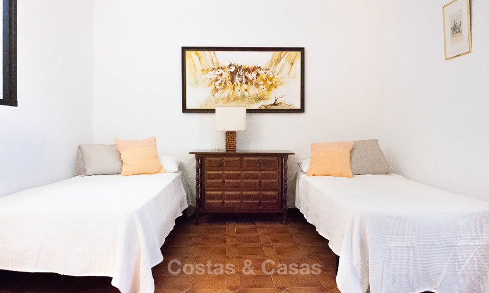 Uniek aanbod! Prachtig landgoed van 5 villa's op een groot perceel te koop, met zeezicht - Mijas, Costa del Sol 9058