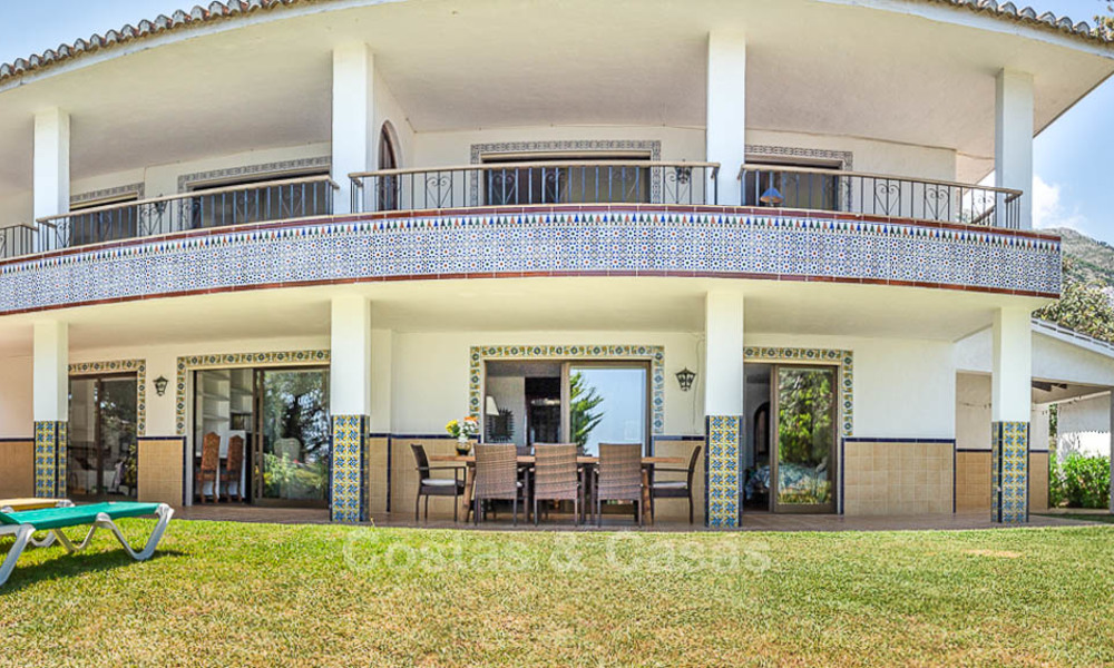 Uniek aanbod! Prachtig landgoed van 5 villa's op een groot perceel te koop, met zeezicht - Mijas, Costa del Sol 9065