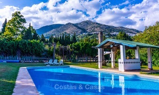 Uniek aanbod! Prachtig landgoed van 5 villa's op een groot perceel te koop, met zeezicht - Mijas, Costa del Sol 9069 