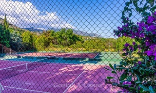 Uniek aanbod! Prachtig landgoed van 5 villa's op een groot perceel te koop, met zeezicht - Mijas, Costa del Sol 9071 