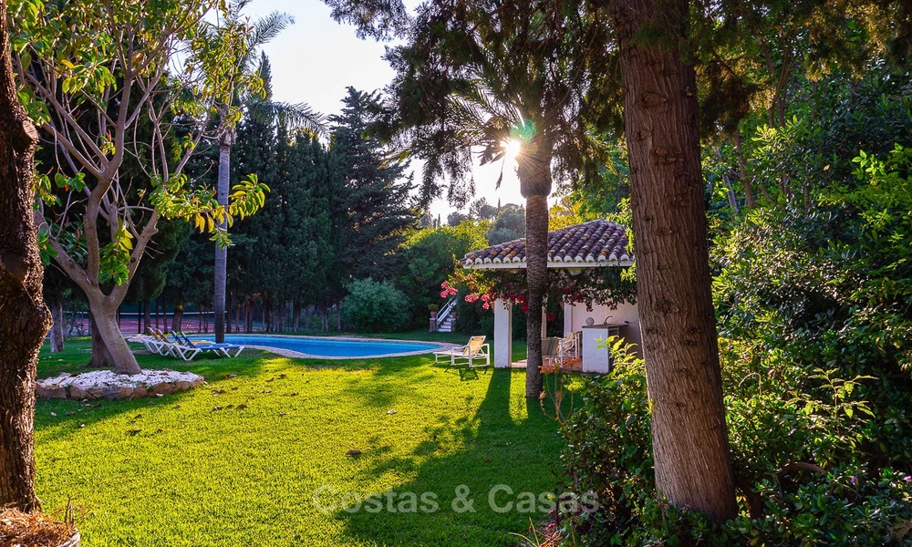 Uniek aanbod! Prachtig landgoed van 5 villa's op een groot perceel te koop, met zeezicht - Mijas, Costa del Sol 9074