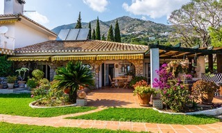 Uniek aanbod! Prachtig landgoed van 5 villa's op een groot perceel te koop, met zeezicht - Mijas, Costa del Sol 8991 